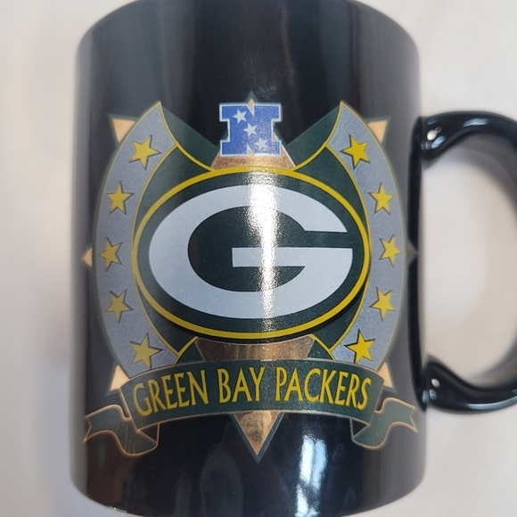 Greenbay Packers NFL Football Black Coffee Tea Mug Cup - Picture 6 of 8